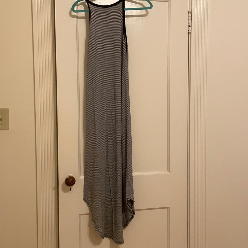 Black and White Maxi Dress